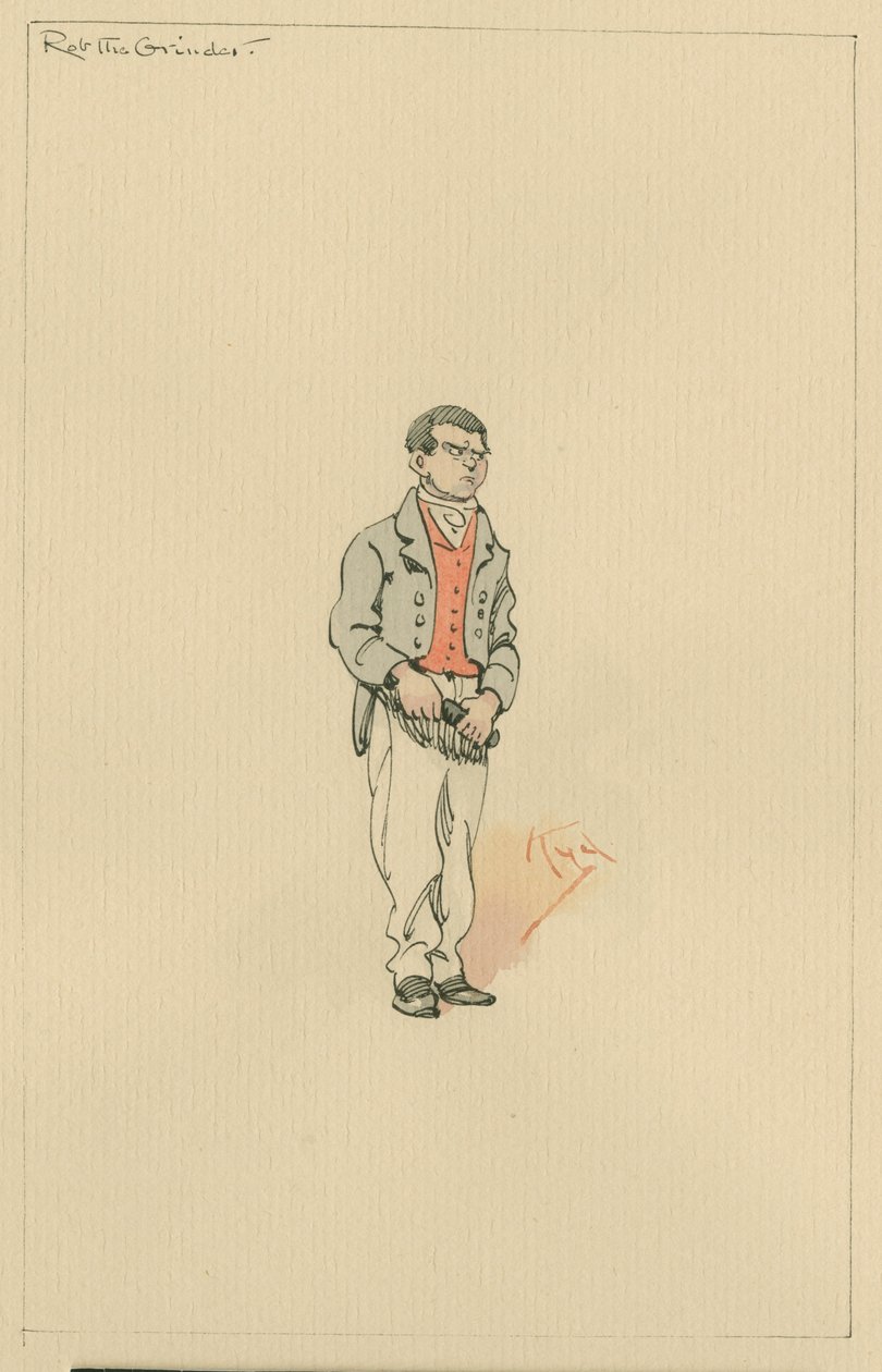 Rob de Slijper, ca. 1920s door Joseph Clayton Clarke