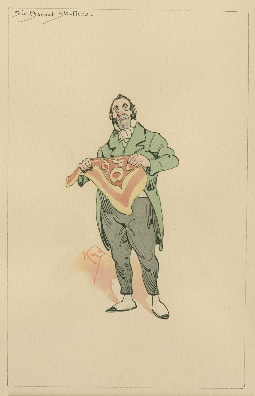 Sir Barnett Skettles, ca. 1920s door Joseph Clayton Clarke