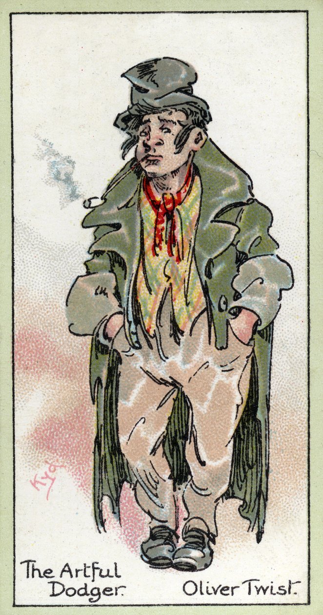 De Sluwe Dodger, uit 