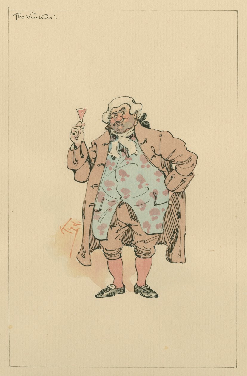 De Wijnboer, ca. 1920s door Joseph Clayton Clarke