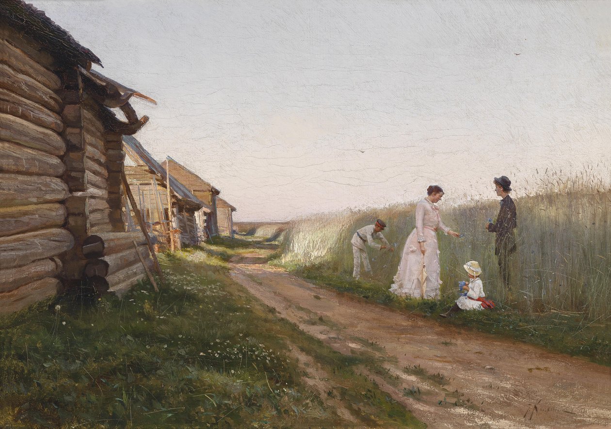 In het korenveld door Joseph Krachkovsky