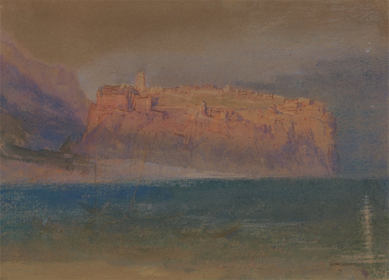 Corsica door Joseph Mallord William Turner