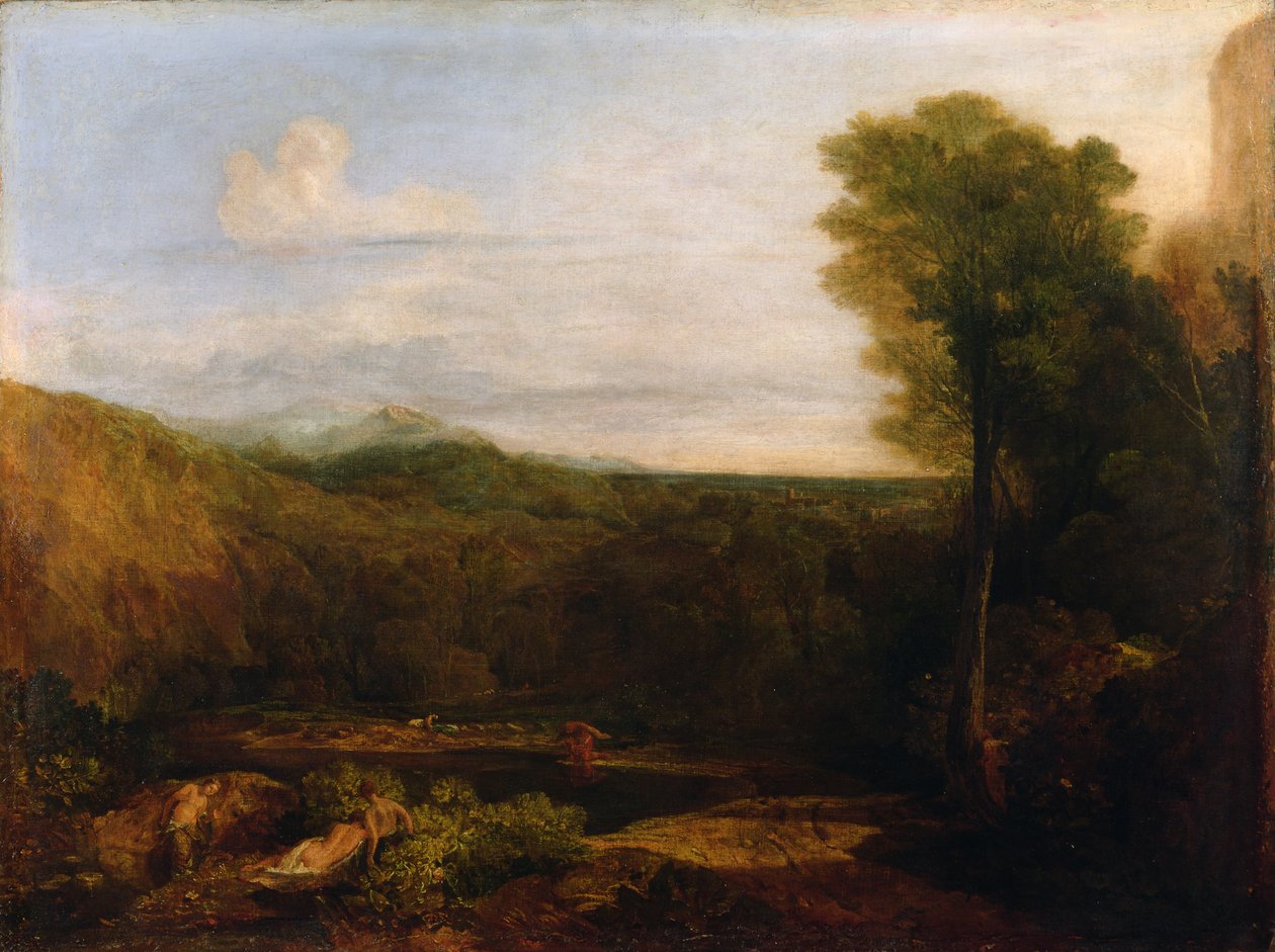 Echo en Narcissus, c.1804 door Joseph Mallord William Turner