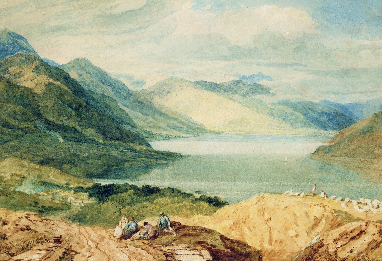 Loch Lomond door Joseph Mallord William Turner