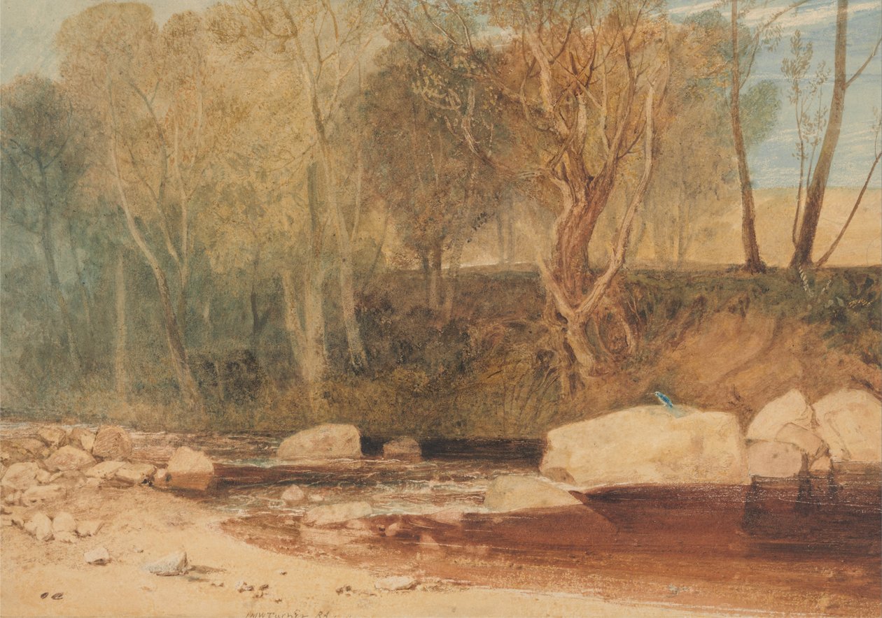 Op de Washburn door Joseph Mallord William Turner