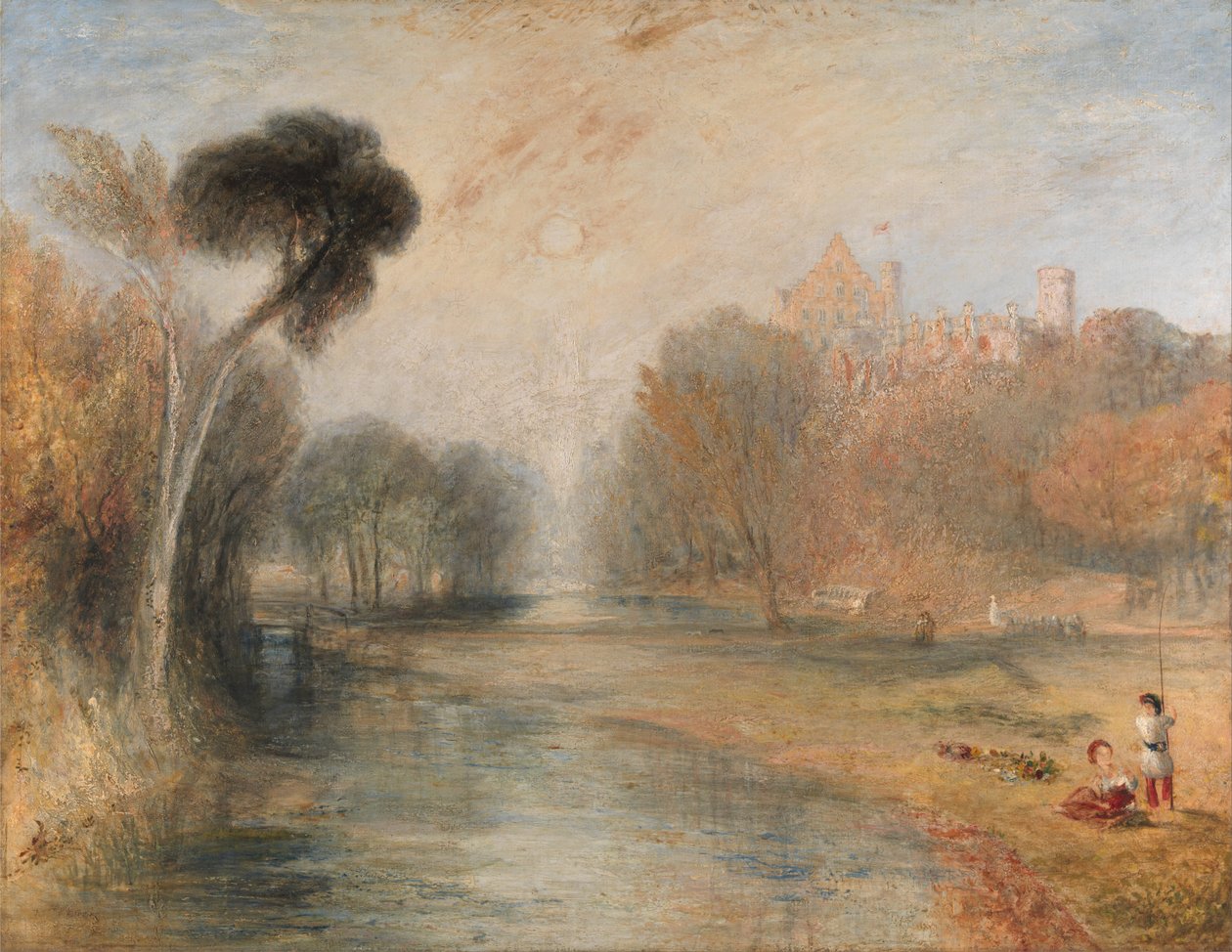 Schloss Rosenau, Coburg door Joseph Mallord William Turner