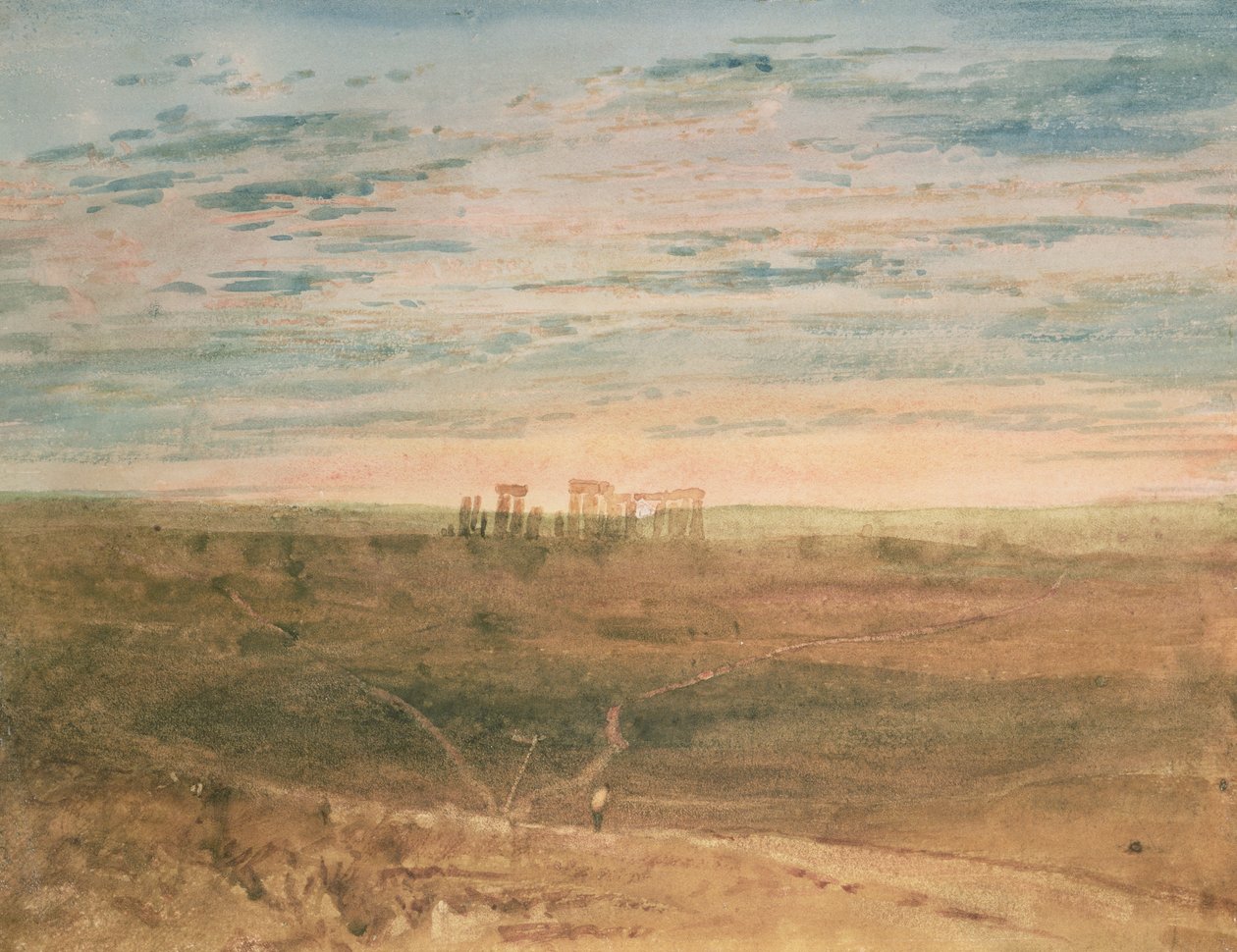 Stonehenge door Joseph Mallord William Turner