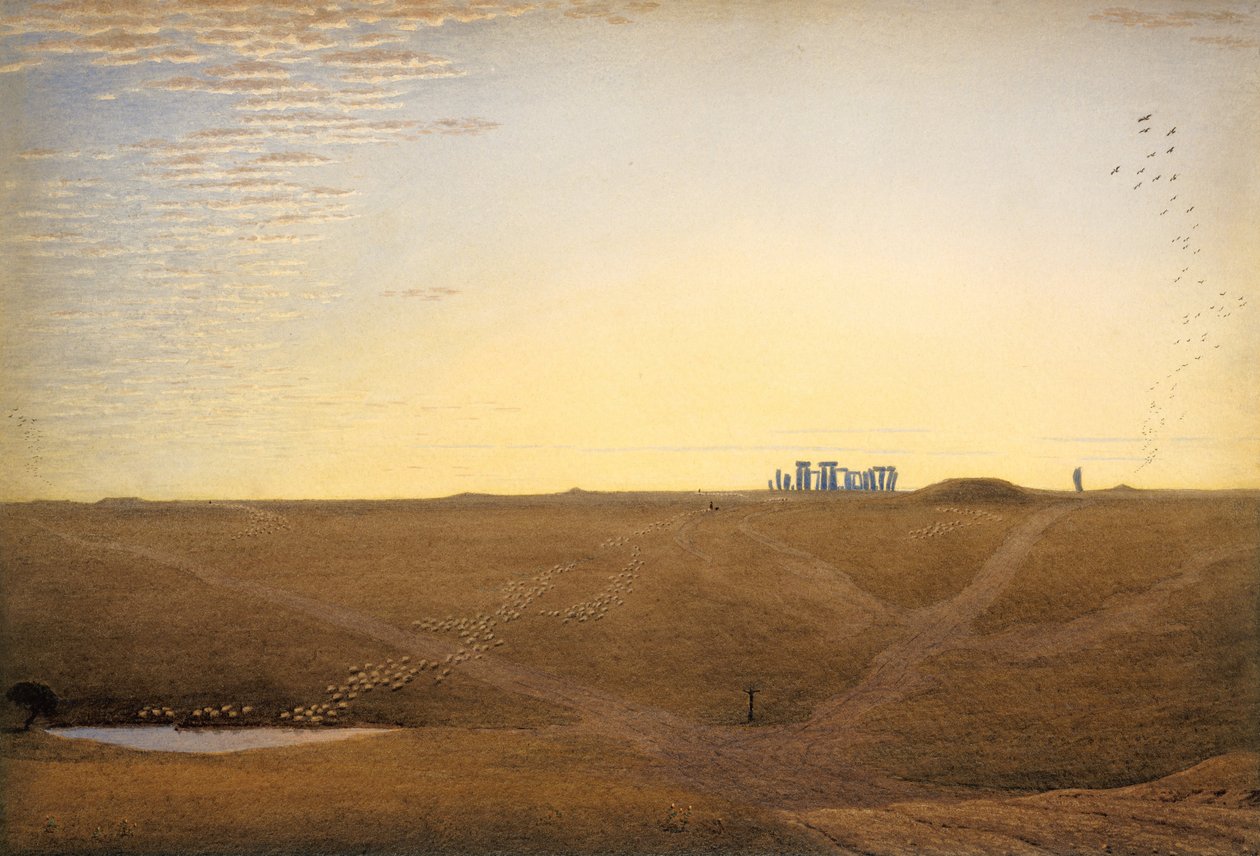 Stonehenge door Joseph Mallord William Turner
