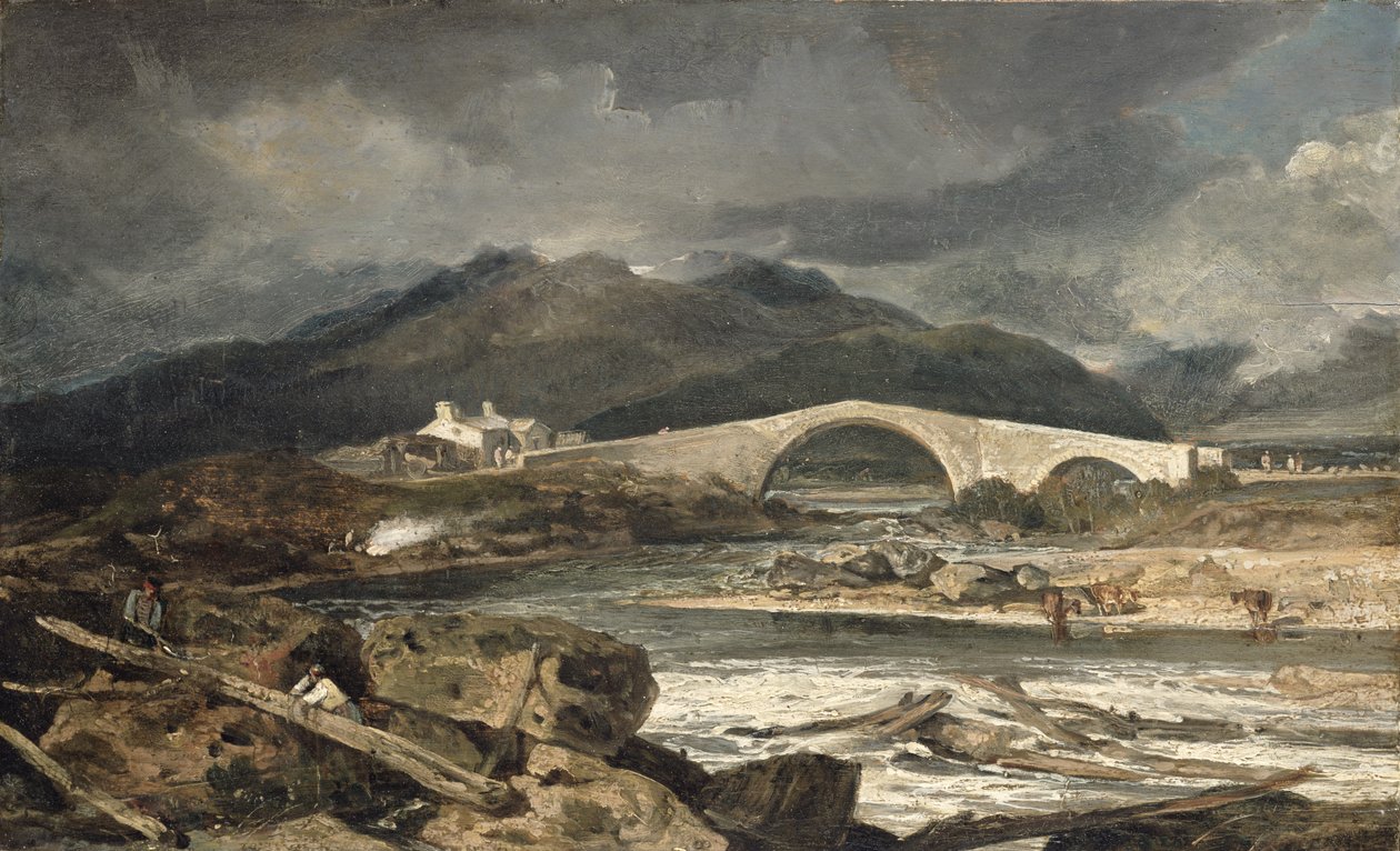 Tummelbrug, Perthshire door Joseph Mallord William Turner