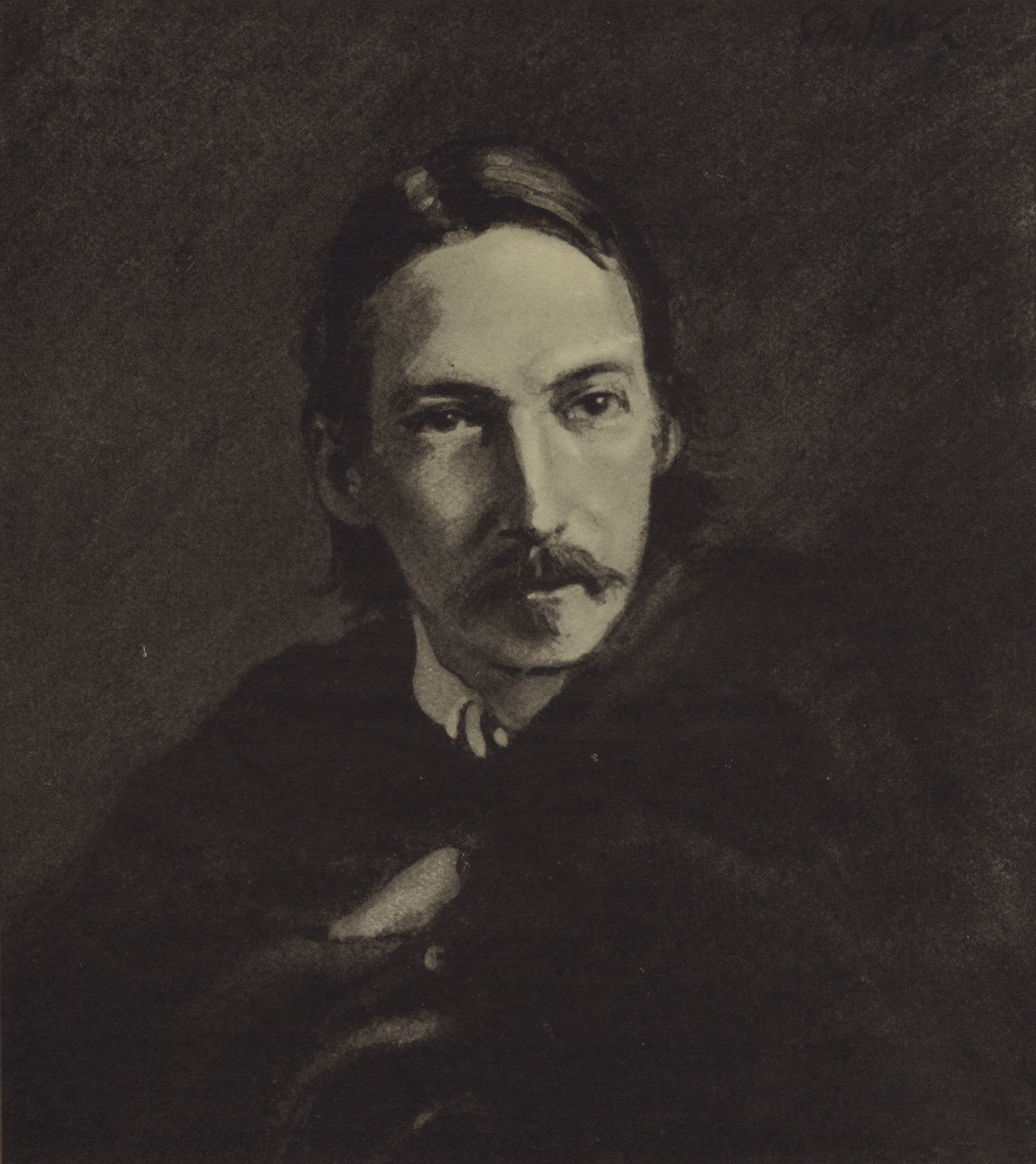 Robert Louis Stevenson door Joseph after Simpson