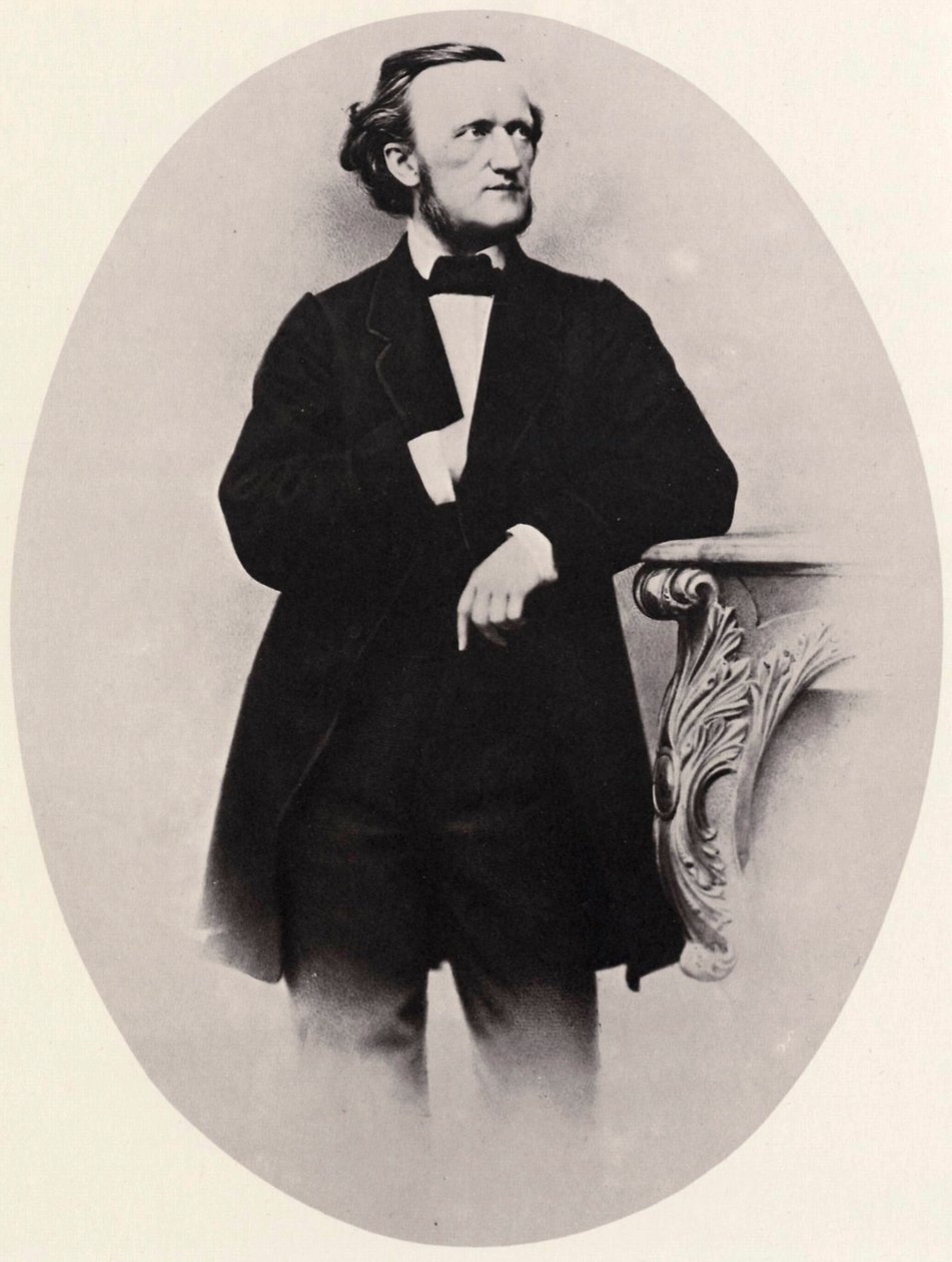 Richard Wagner, Duitse componist, 1864 door Joseph Albert