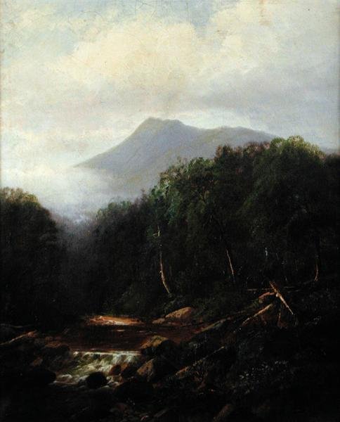 Landschap door Joseph Antonio Hekking