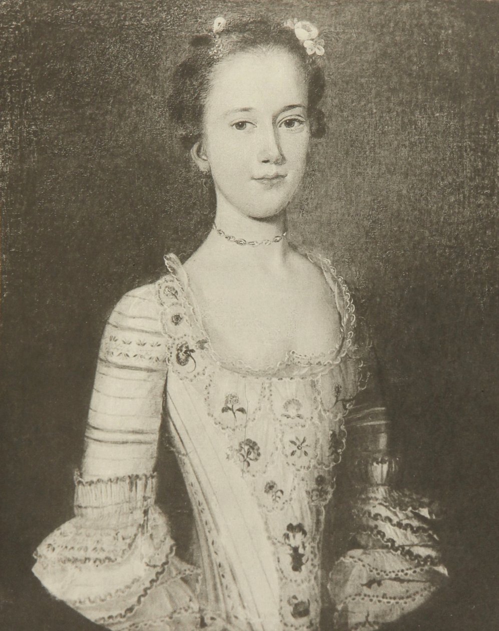 Frances Tucker van "The Grove door Joseph Blackburn