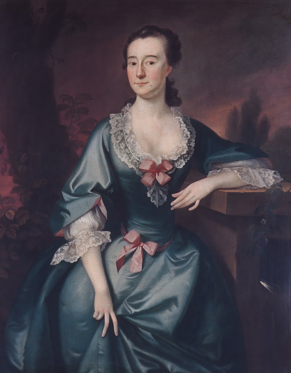 Mevrouw David Chesebrough door Joseph Blackburn