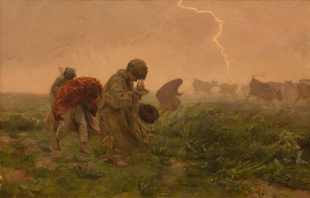 Onweer door Joseph Chelmonski