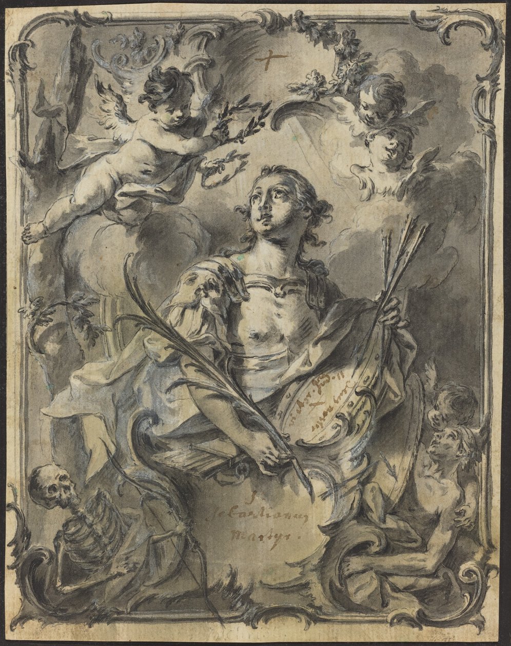 Sint Sebastiaan door Joseph Christ