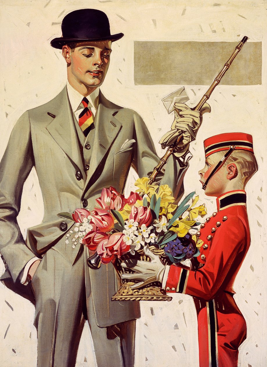 Bloemen voor de Dame door Joseph Christian Leyendecker