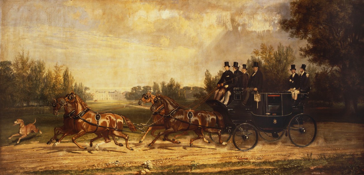 Het Crack Team van 1858 door Joseph Francis Walker