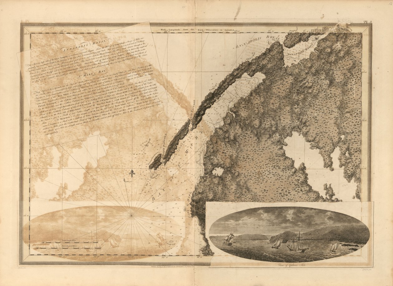 De Atlantische Neptunus door Joseph Frederick Wallet des Barres