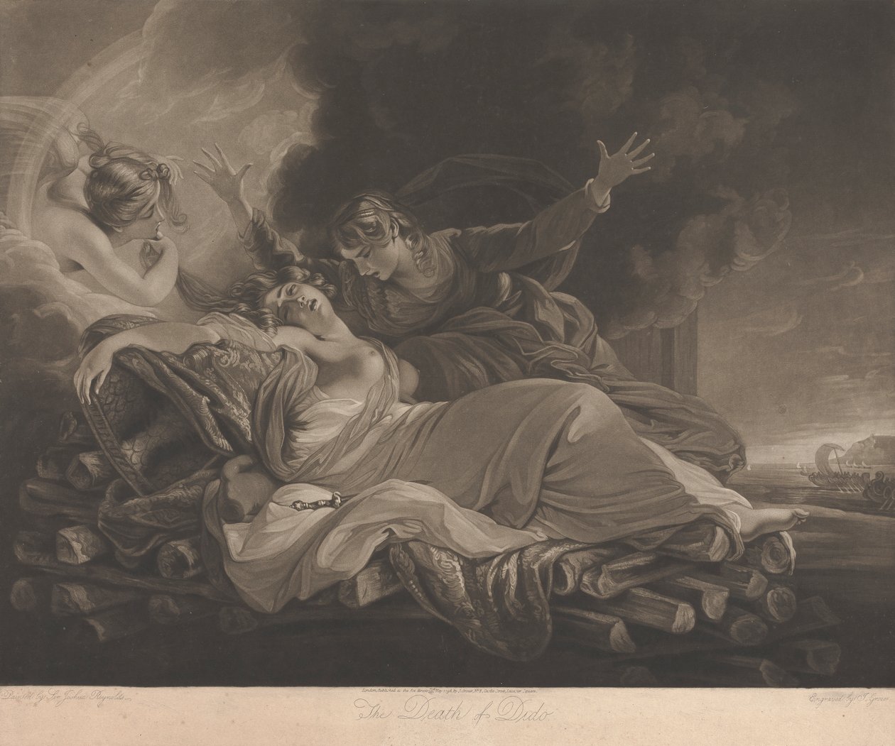 De Dood van Dido door Joseph Grozer
