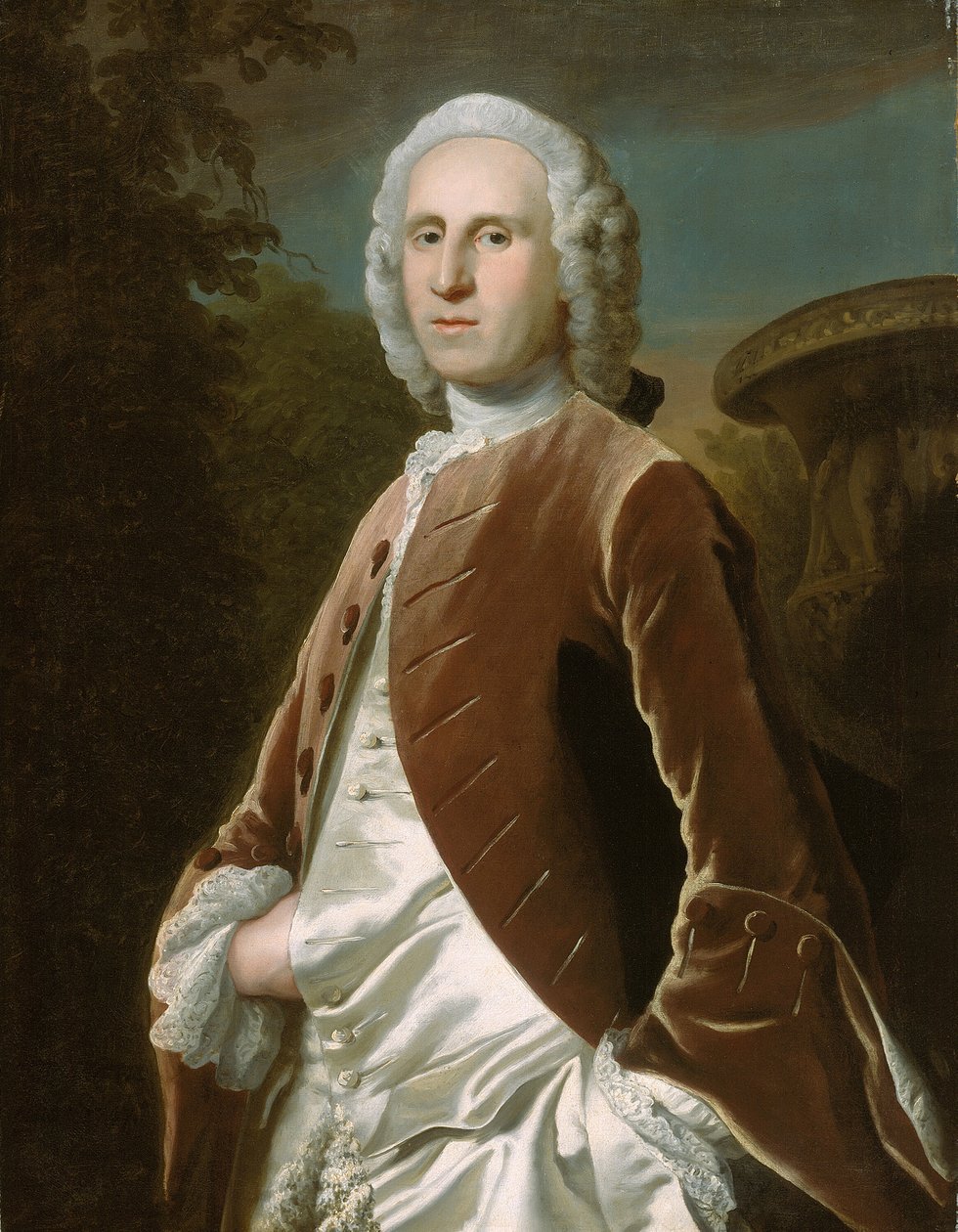 Freeman Flower, 1747 door Joseph Highmore