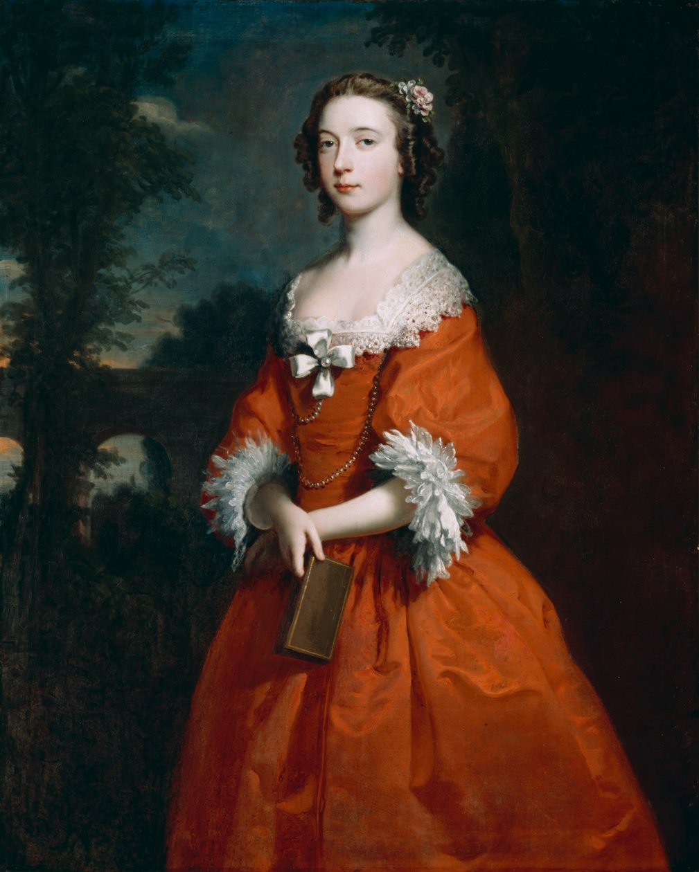 Miss Hamilton door Joseph Highmore