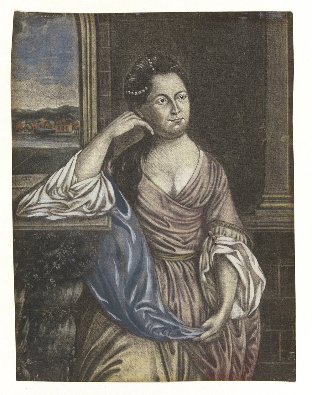 Martha Washington, uitgegeven 1776 door Joseph Hiller
