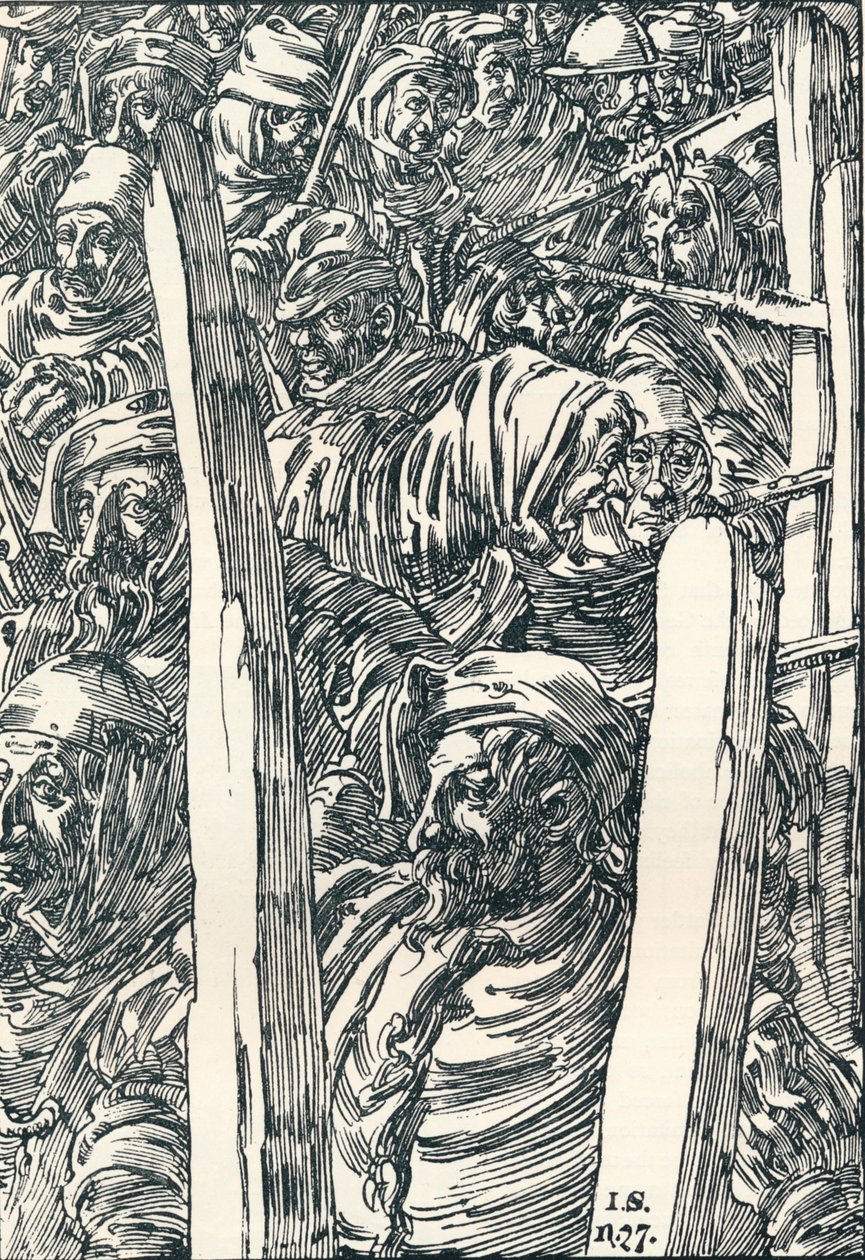 De Boerenopstand door Joseph Kaspar Sattler