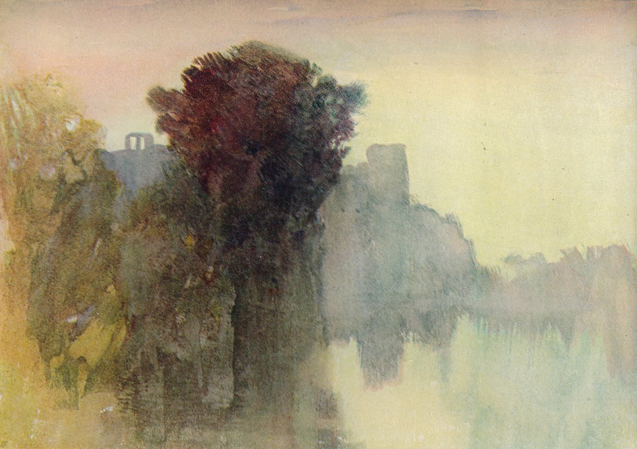 Barnard Castle door Joseph Mallord William Turner