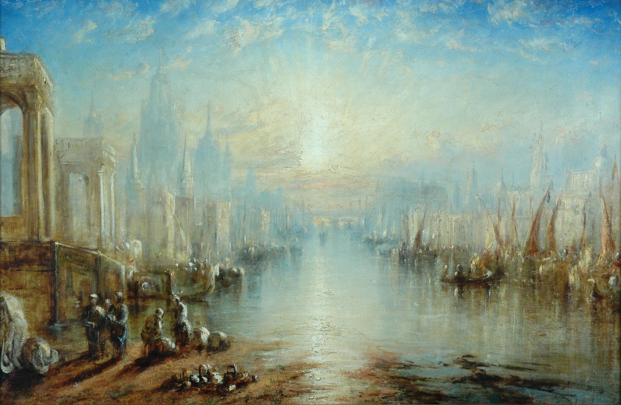 Capriccio, Venetië door Joseph Mallord William Turner