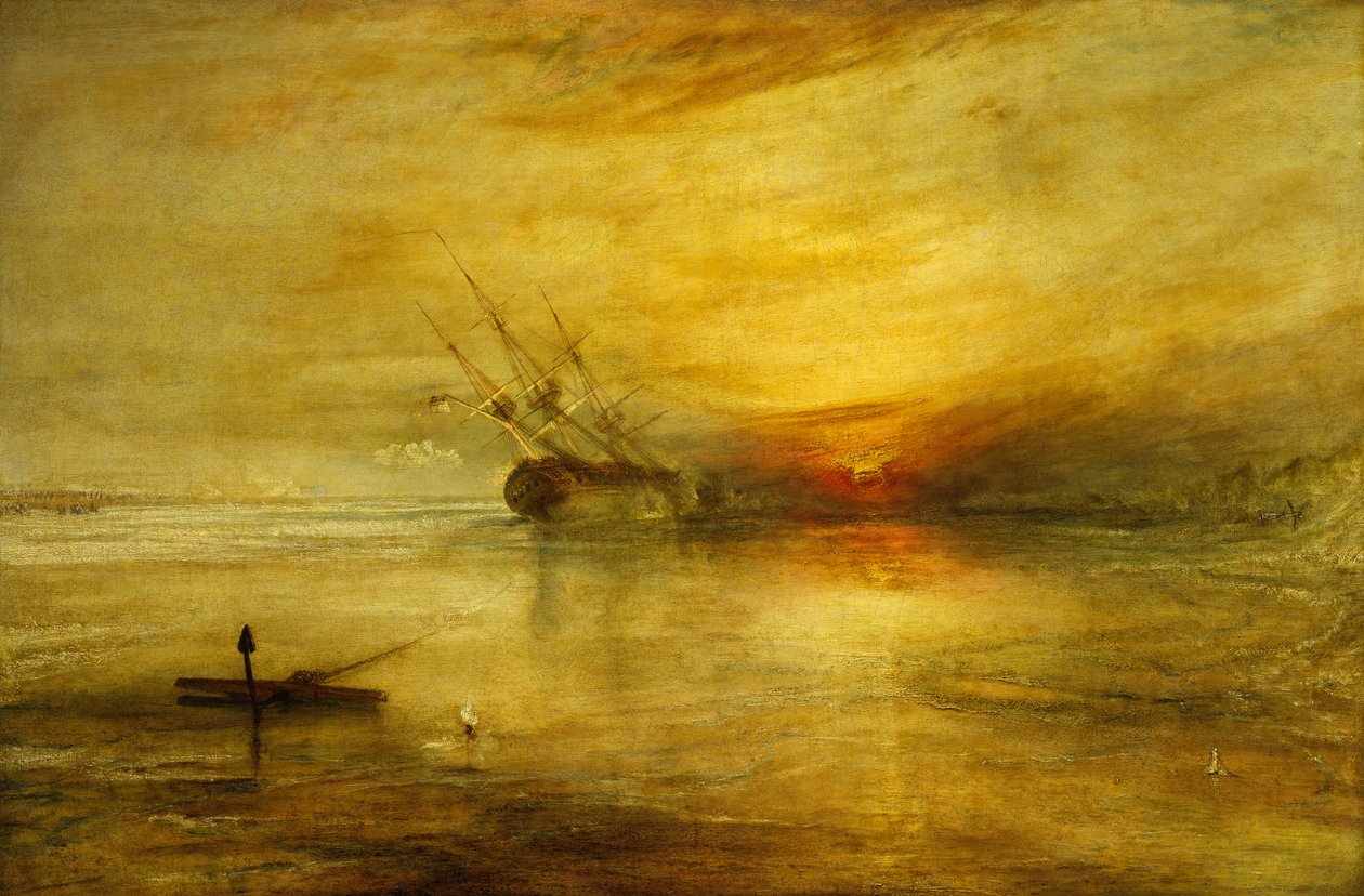 Fort Vimieux door Joseph Mallord William Turner