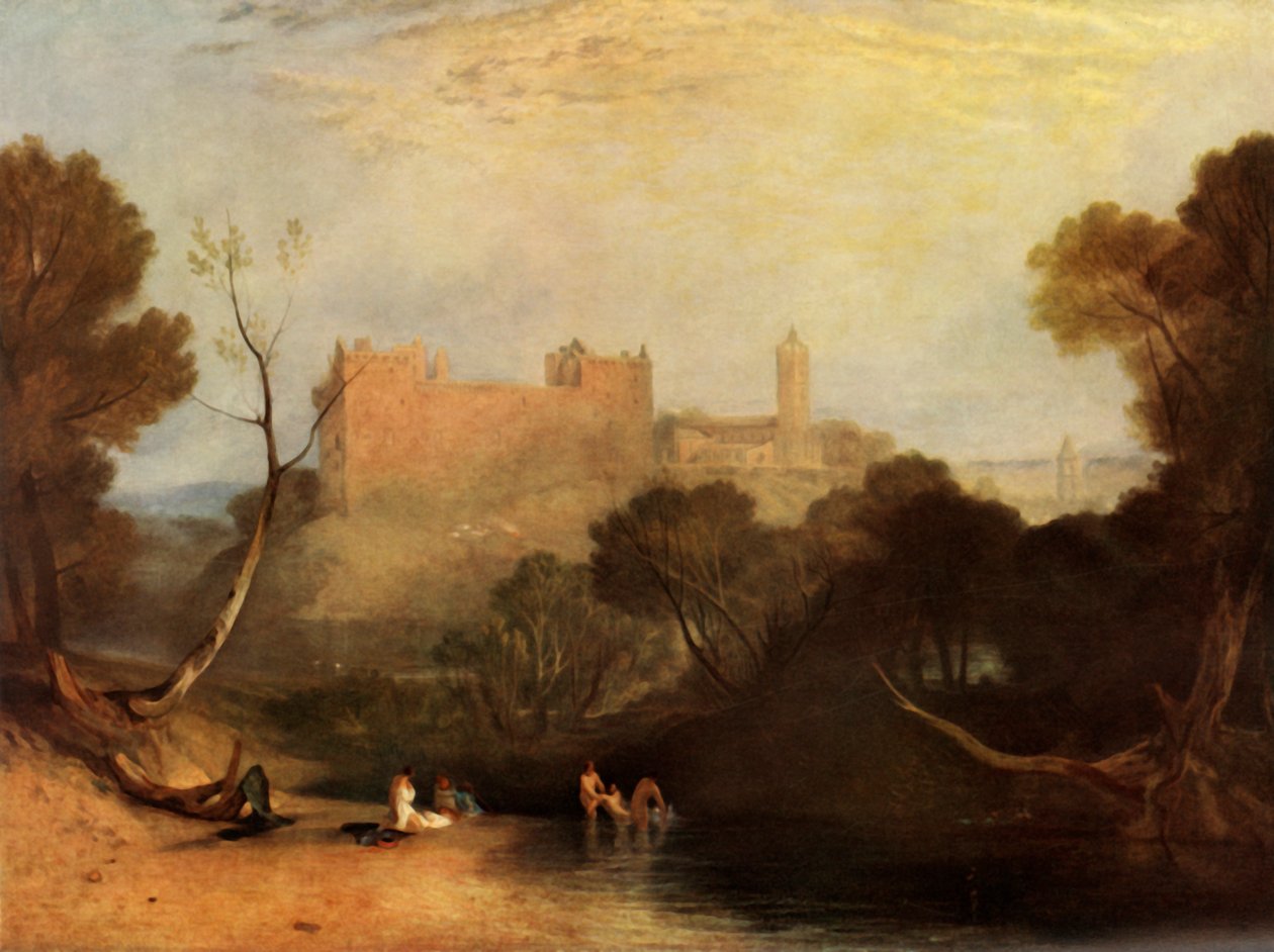 Paleis van Linlithgow, 1807, 1934 door Joseph Mallord William Turner