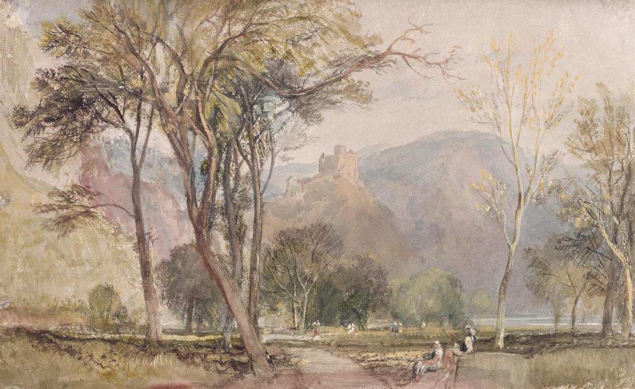 Marxburg door Joseph Mallord William Turner