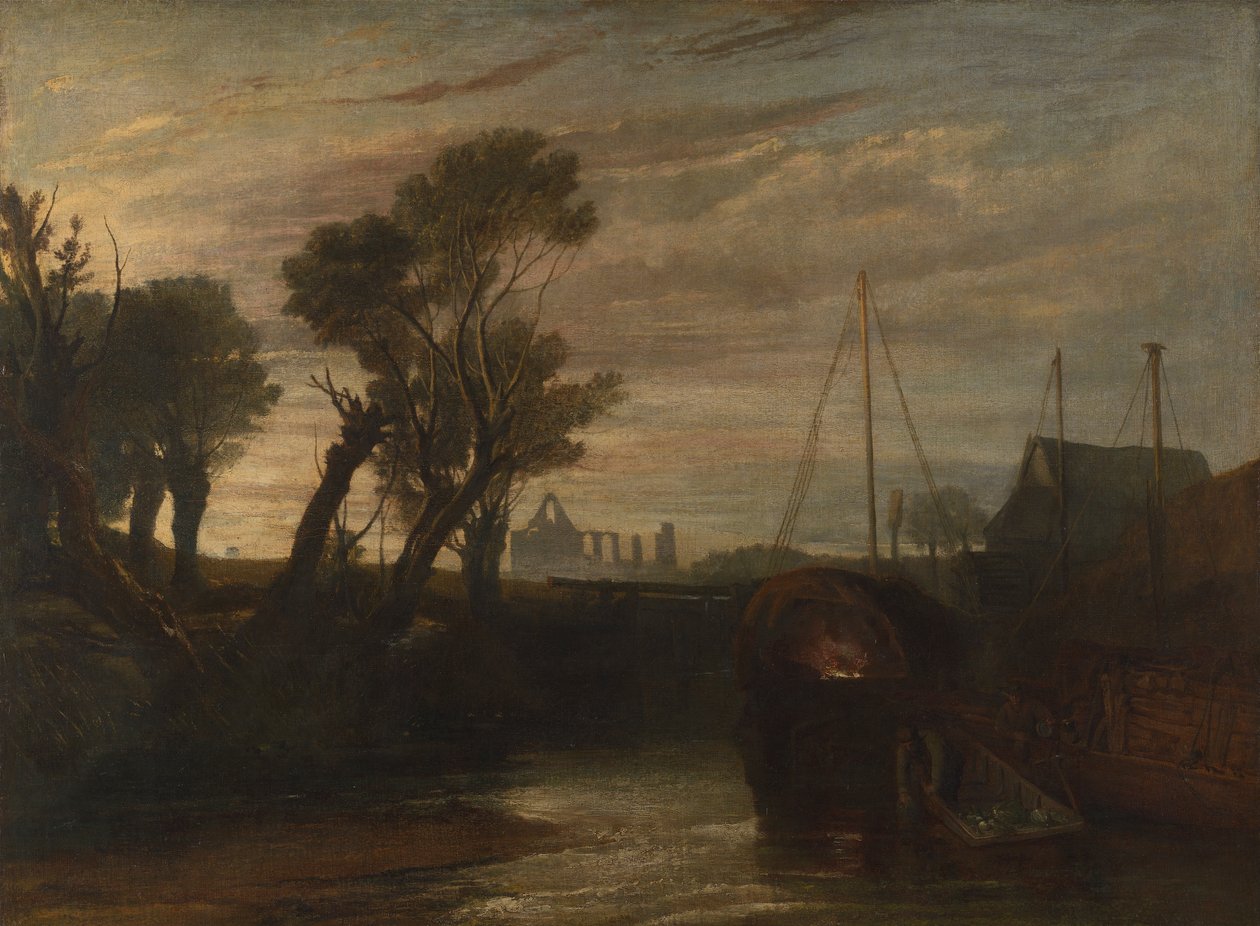 Newark Abbey door Joseph Mallord William Turner