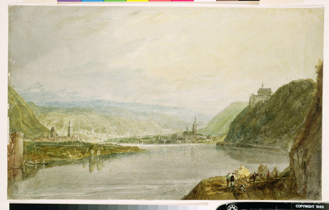 Remagen en Linz door Joseph Mallord William Turner