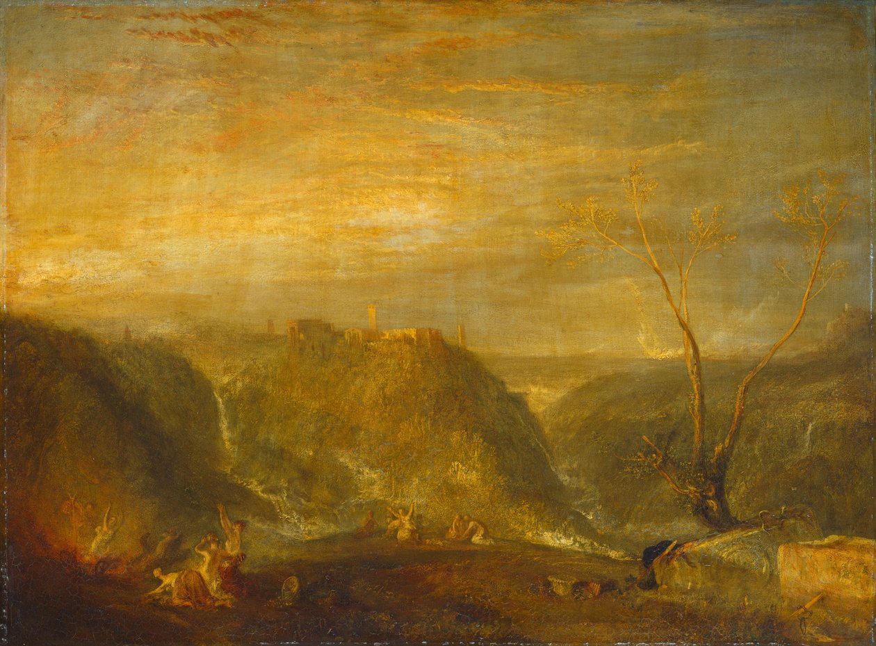De Verkrachting van Proserpina door Joseph Mallord William Turner