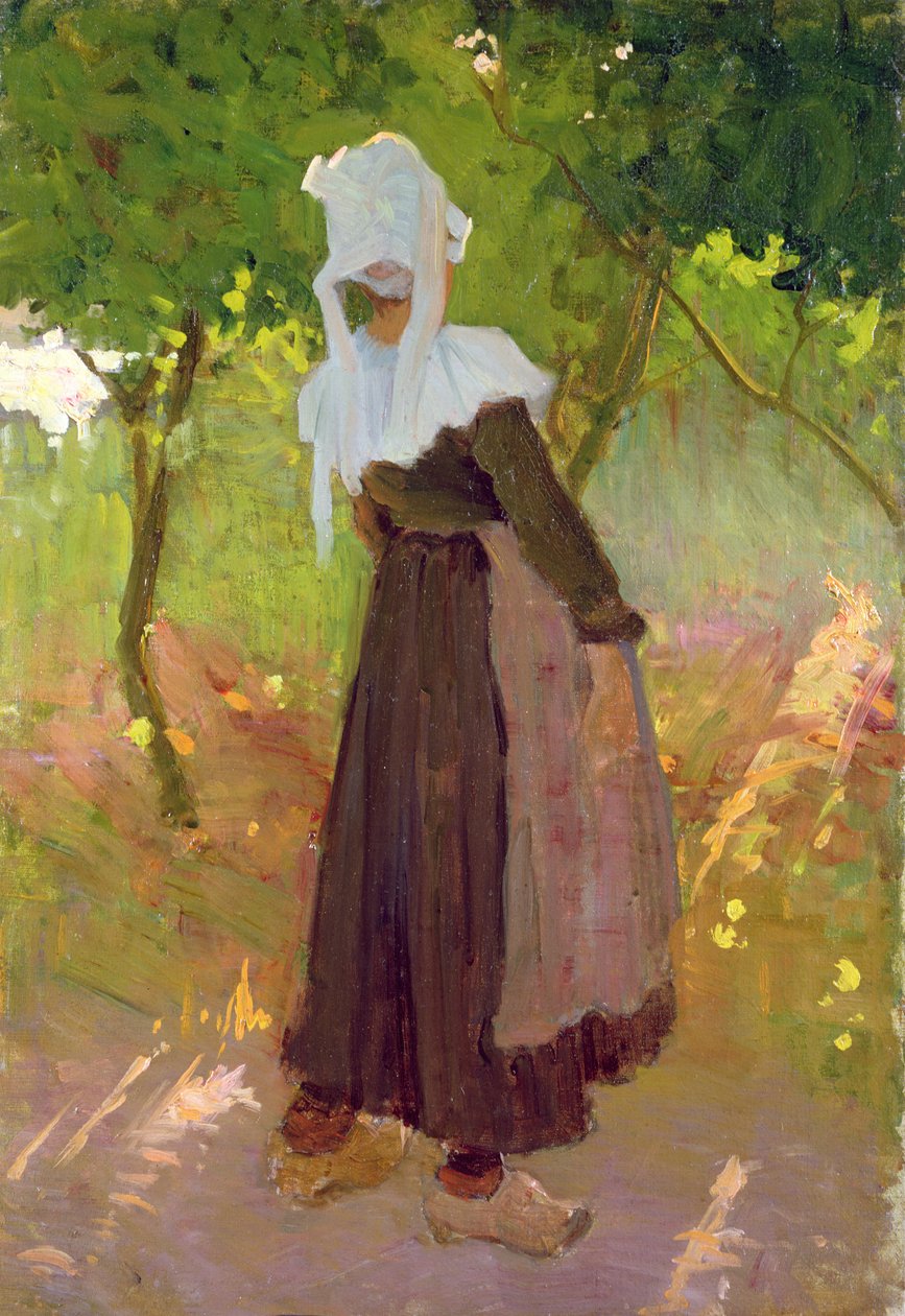 Een Landelijke Wandeling in Bretagne door Joseph Milner Kite