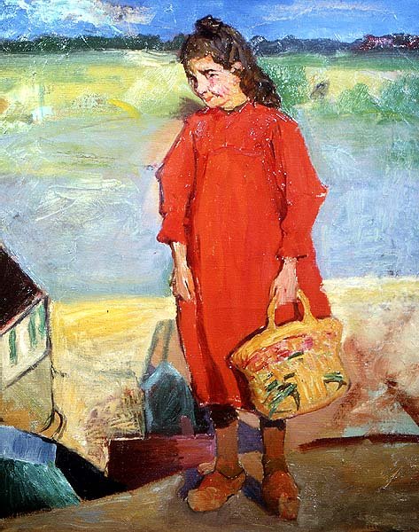 De Rode Jurk door Joseph Milner Kite