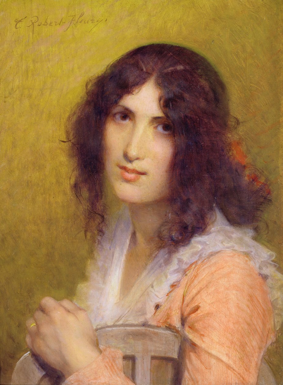 Carmella door Joseph Nicolas Robert Fleury