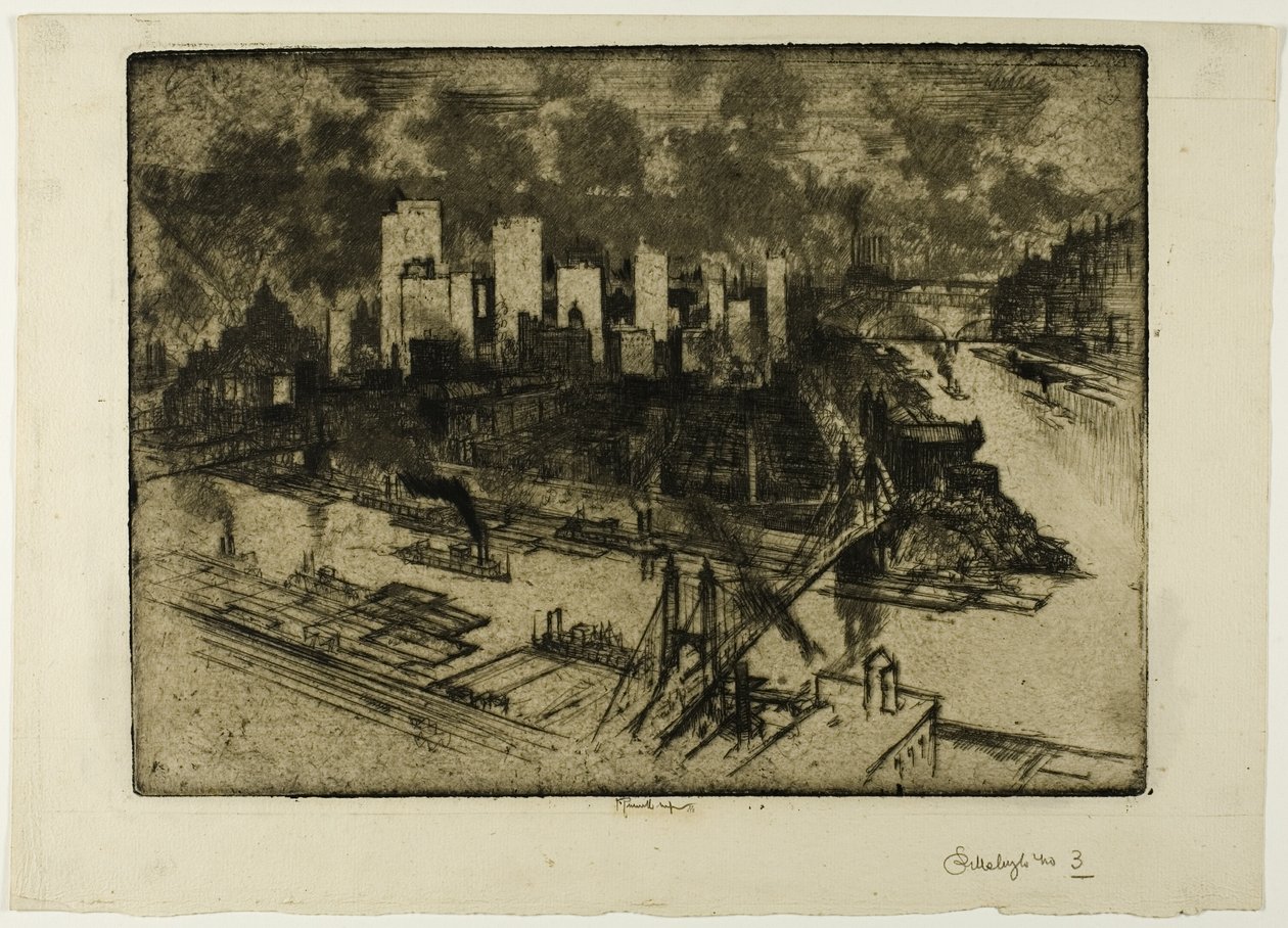 Pittsburgh, No.3 door Joseph Pennell