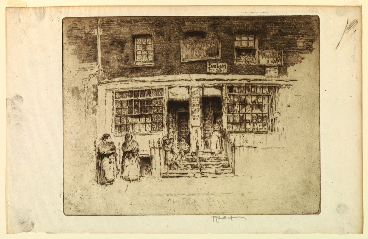 Sunlight Zeep door Joseph Pennell