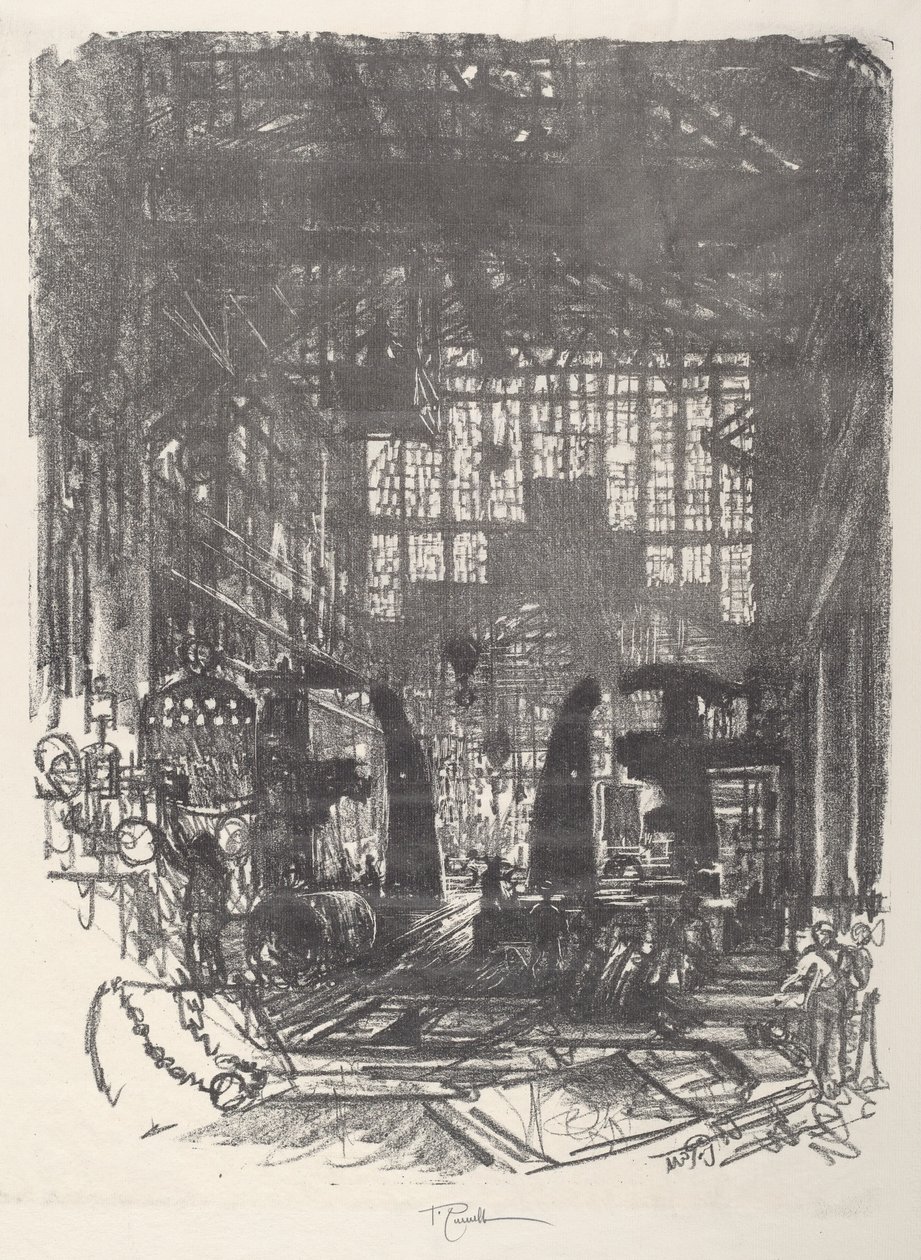 De klinkers door Joseph Pennell