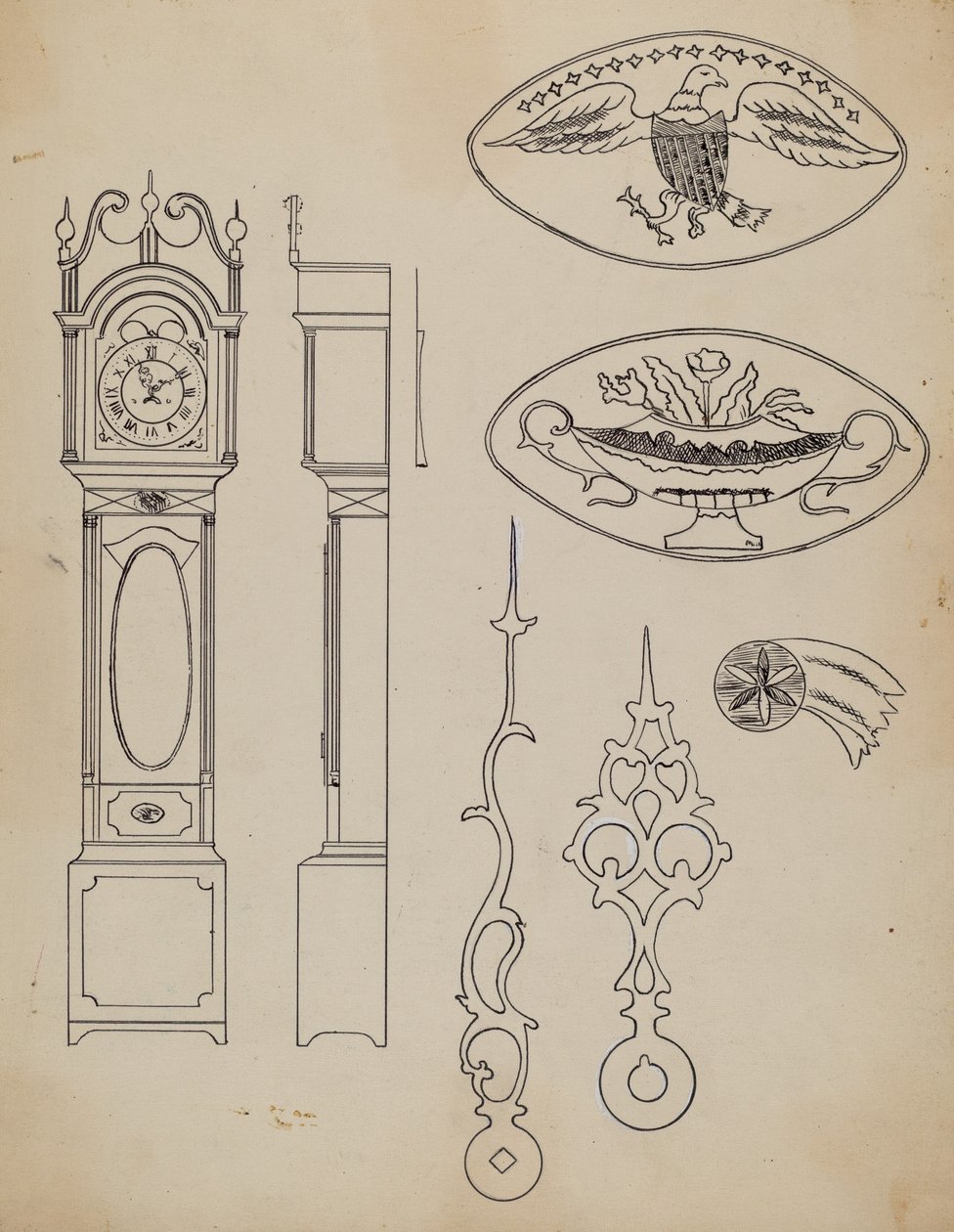 Klok door Joseph Rothenberg