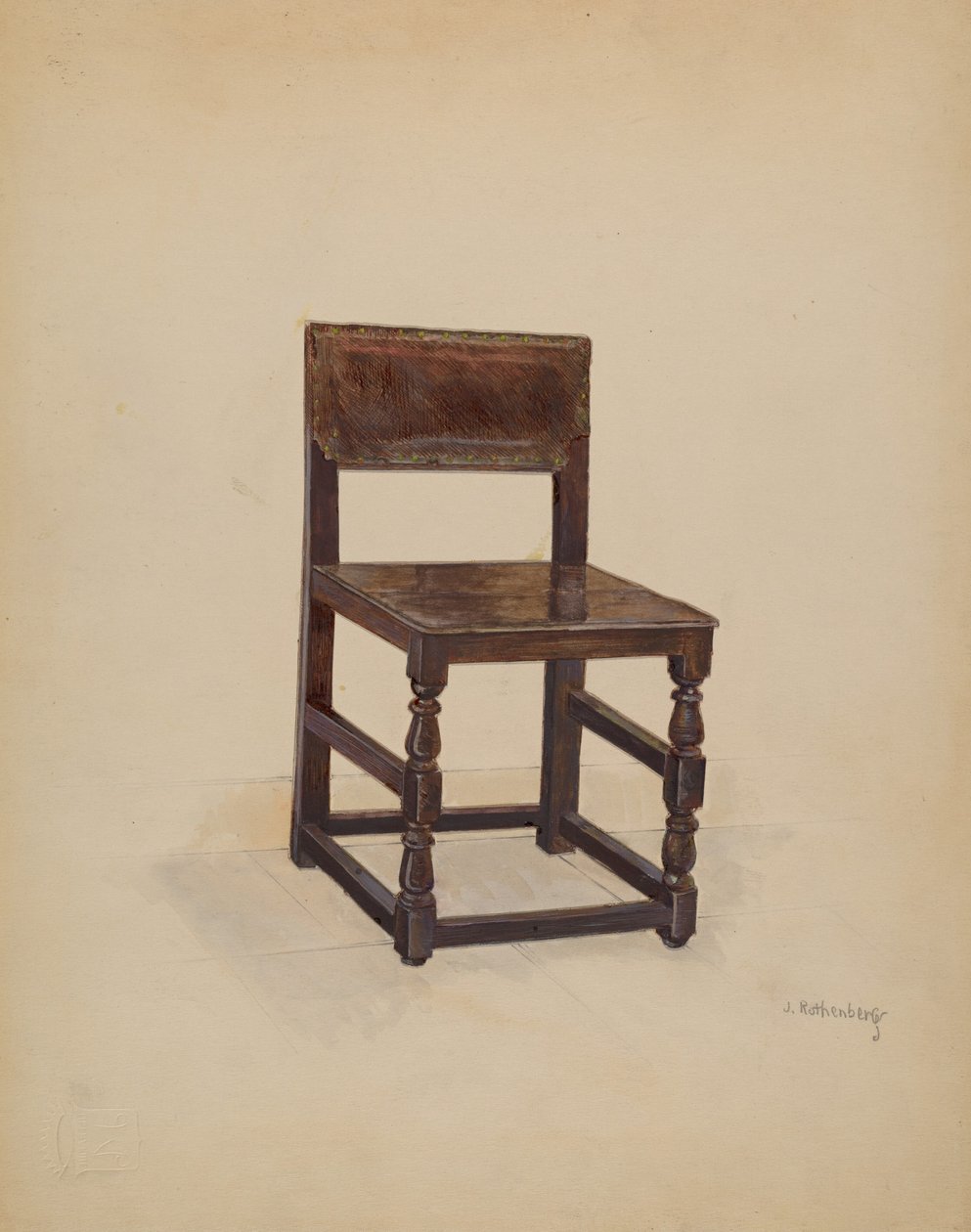 Stoel door Joseph Rothenberg
