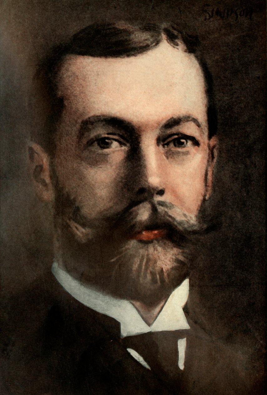 George V., koning van Engeland, 1910 door Joseph Simpson