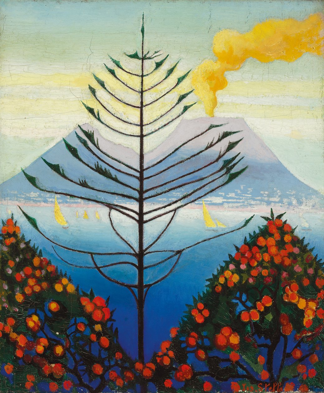 Capri door Joseph Stella