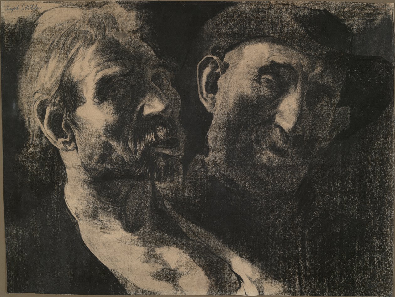 Mijnwerkers door Joseph Stella