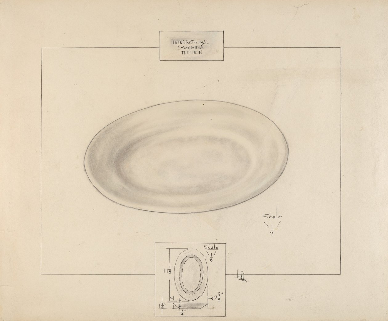 Plaat door Joseph Sudek
