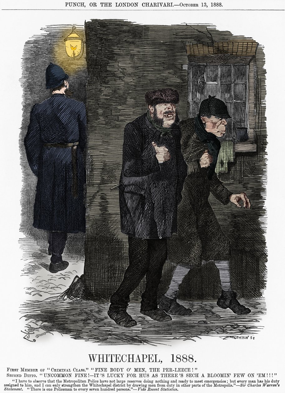 Whitechapel, 1888 door Joseph Swain
