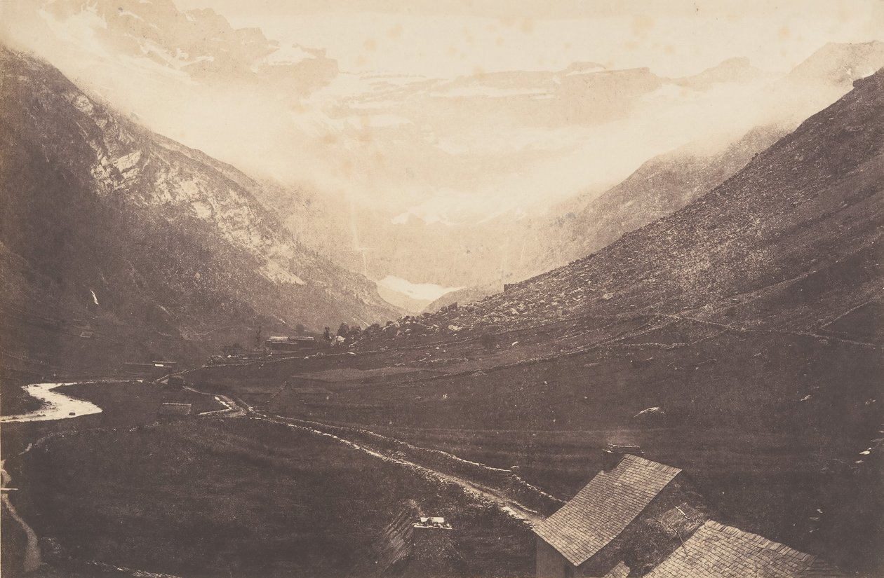 Cirque de Gavarnie, St Sauveur door Joseph Vigier